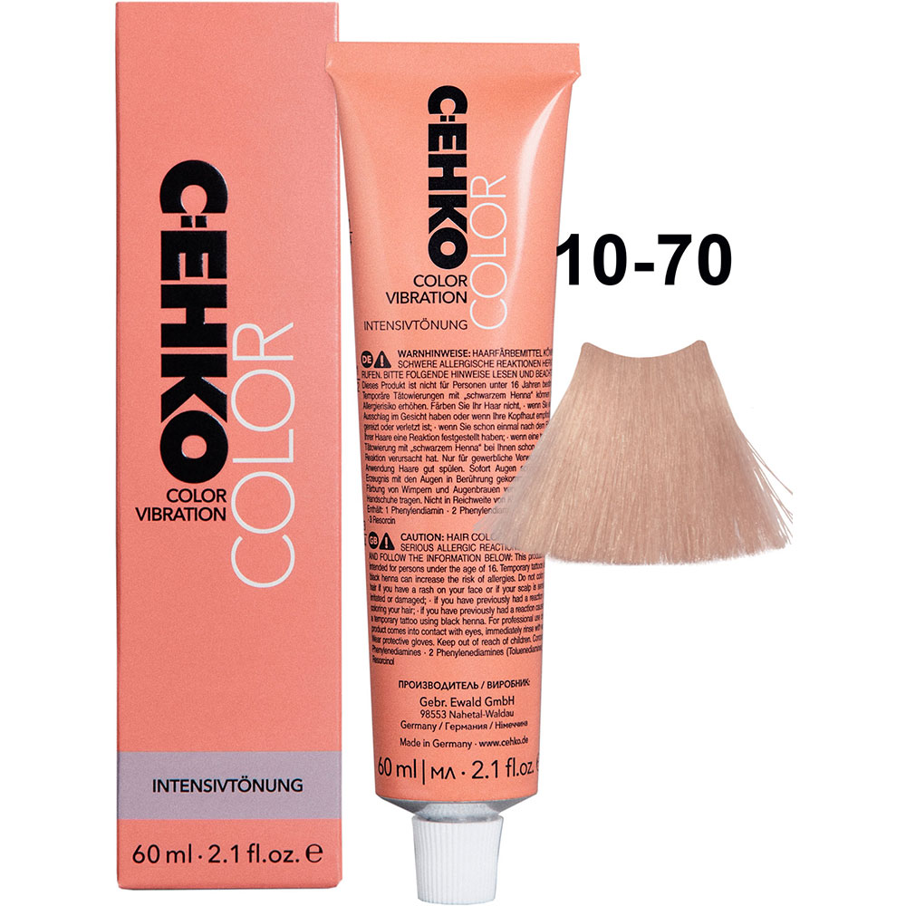 C:EHKO COLOR VIBRATION , 10/70 ULTRA LIGHT BLOND VANILLA