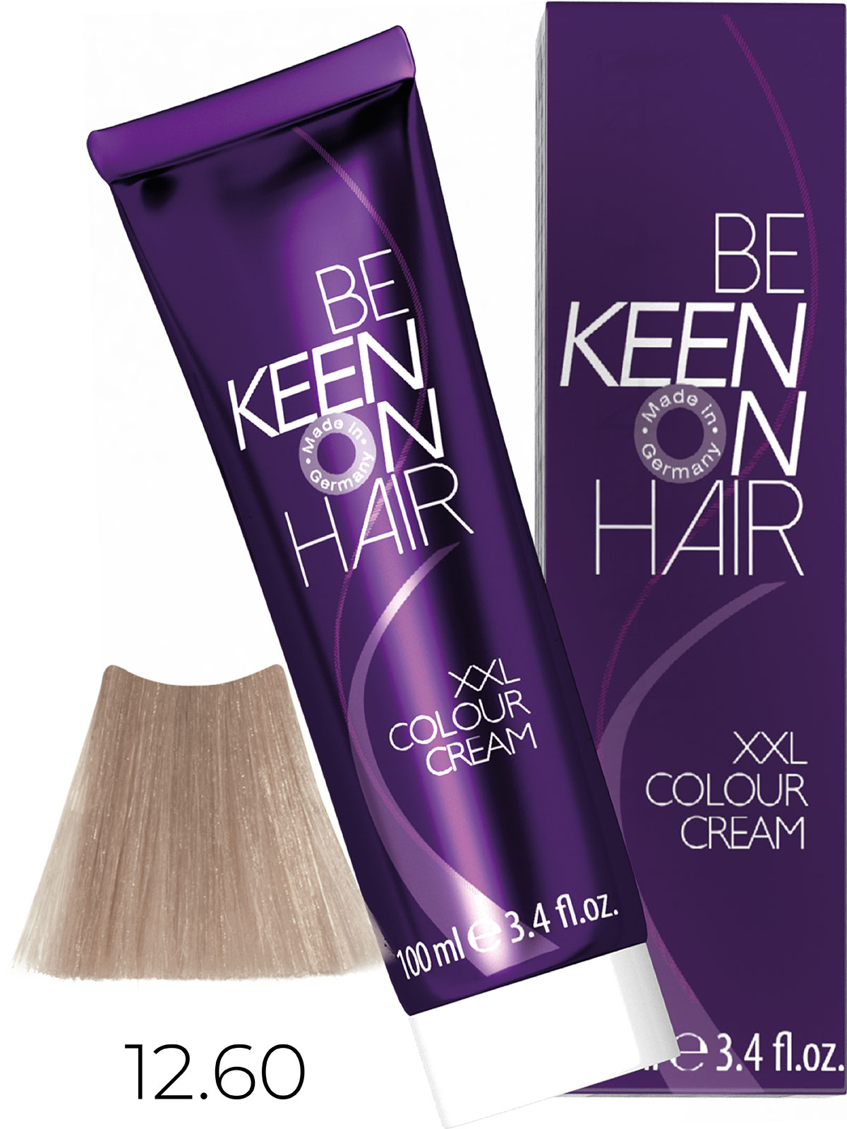 KEEN COLOUR CREAM 12.60 ПЛАТИНОВО-ФИОЛЕТОВЫЙ БЛОНДИН /PLATINBLOND VIOLETT
