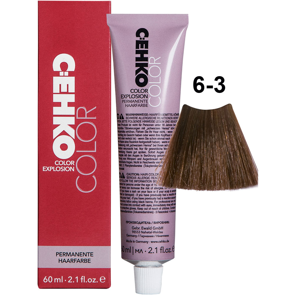 C:EHKO COLOR EXPLOSION GOLD, 6/3 GOLDBLOND / GOLDEN BLONDE