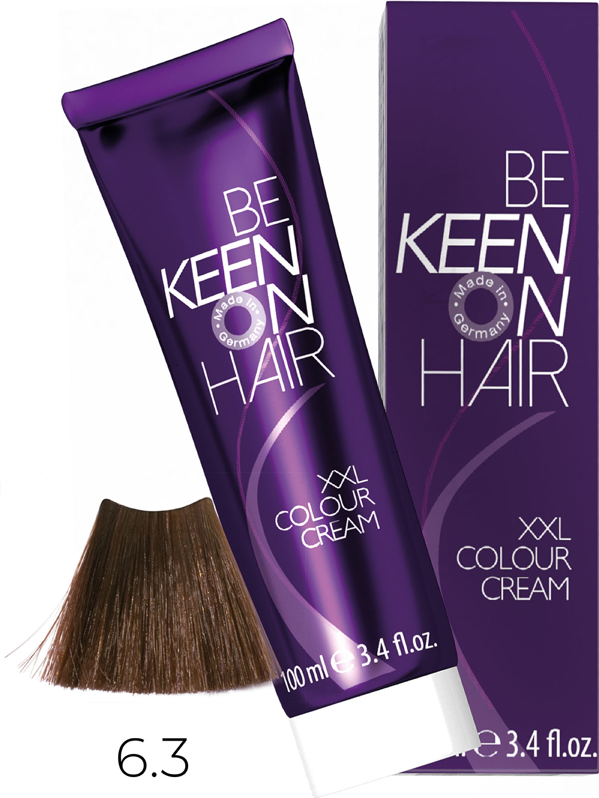 KEEN COLOUR CREAM 6.3 ТЕМНО-ЗОЛОТИСТЫЙ БЛОНДИН/ DUNKELBLOND GOLD