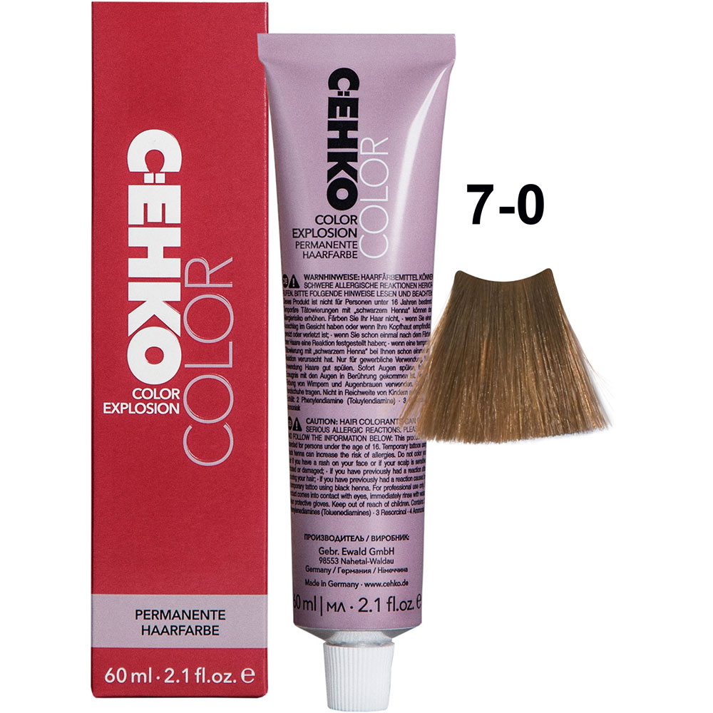 C:EHKO COLOR EXPLOSION NATURAL, 7/0 MITTELBLOND / MEDIUM BLONDE