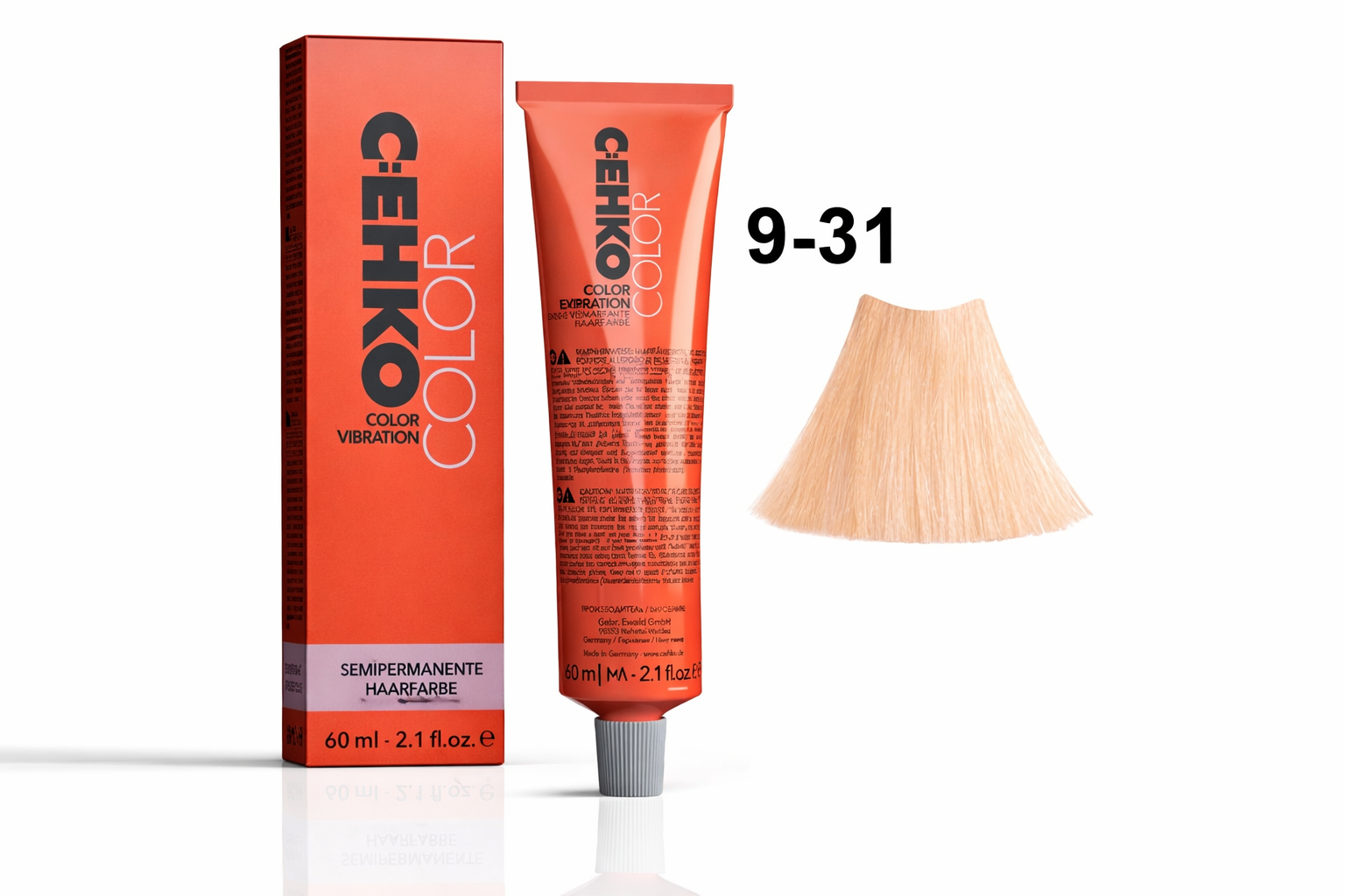 C:EHKO COLOR VIBRATION , 9/31 VERY LIGHT GOLDEN BLOND PEARL