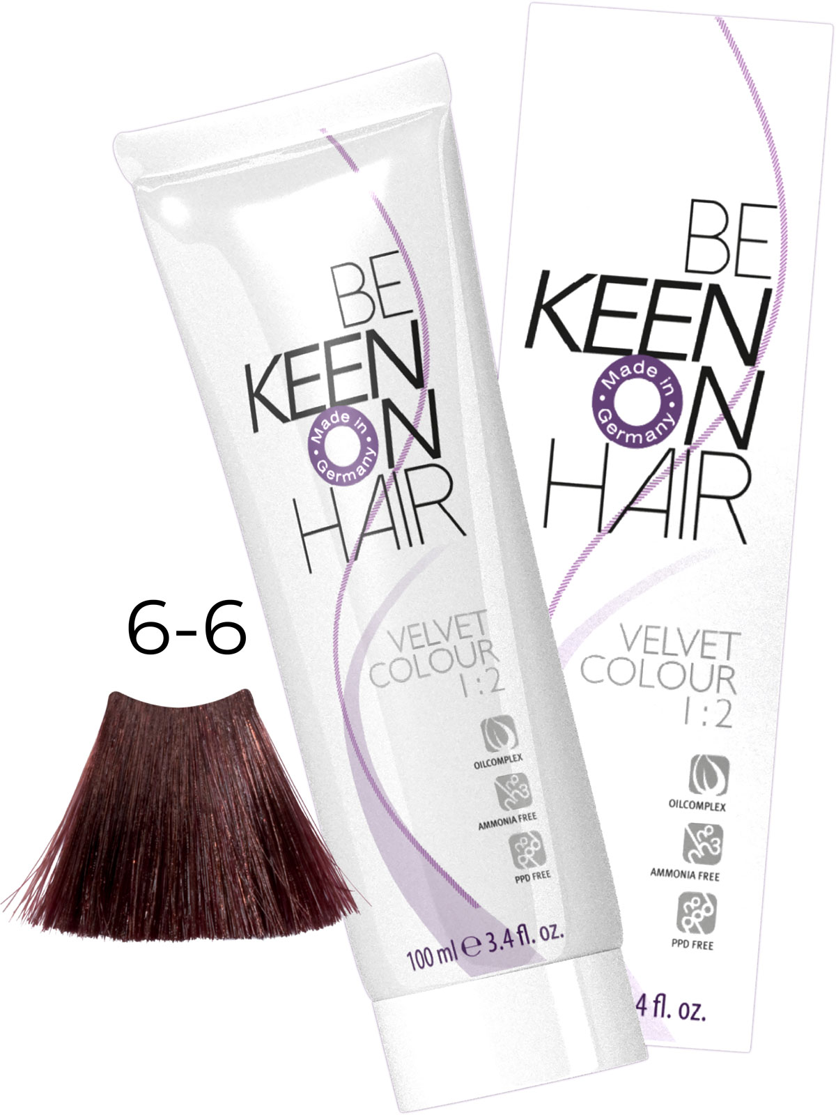 KEEN VELVET COLOUR 6.6 DUNKELBLOND VIOLETT